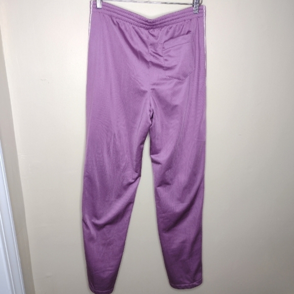 Vintage Nike Track Pants M Blue Tag Tapered Leg Shiny Y2K Swishy - Picture 4 of 9